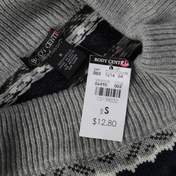 Muti color Mini sweater skirt size S, NWT - Picture 3 of 3